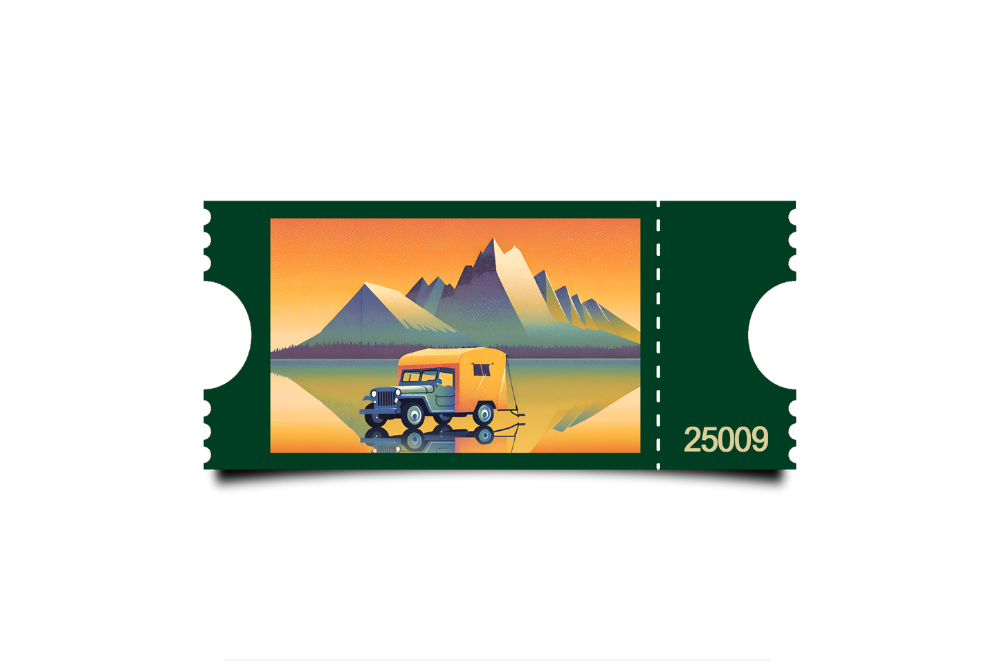 Boleto Ilustracion N 25009