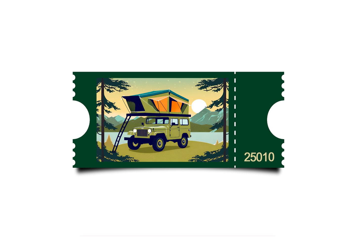 Boleto Ilustracion N 25010