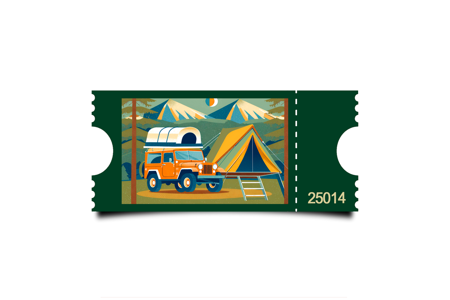 Boleto Ilustracion N 25014