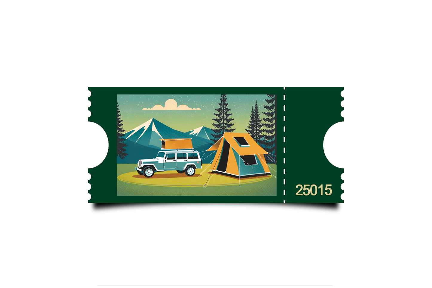 Boleto Ilustracion N 25015
