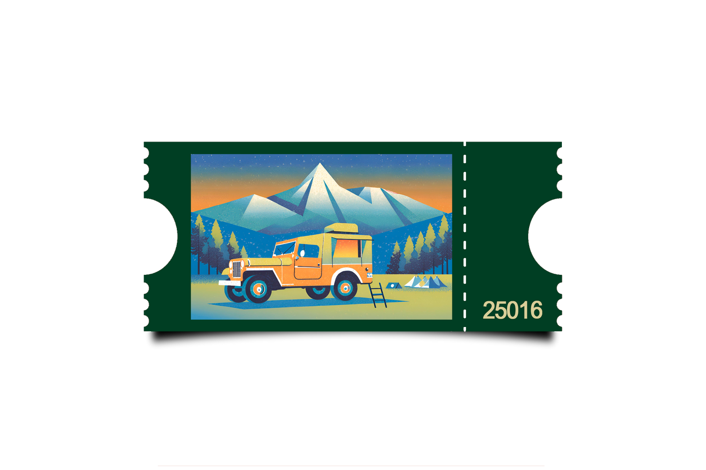 Boleto Ilustracion N 25016