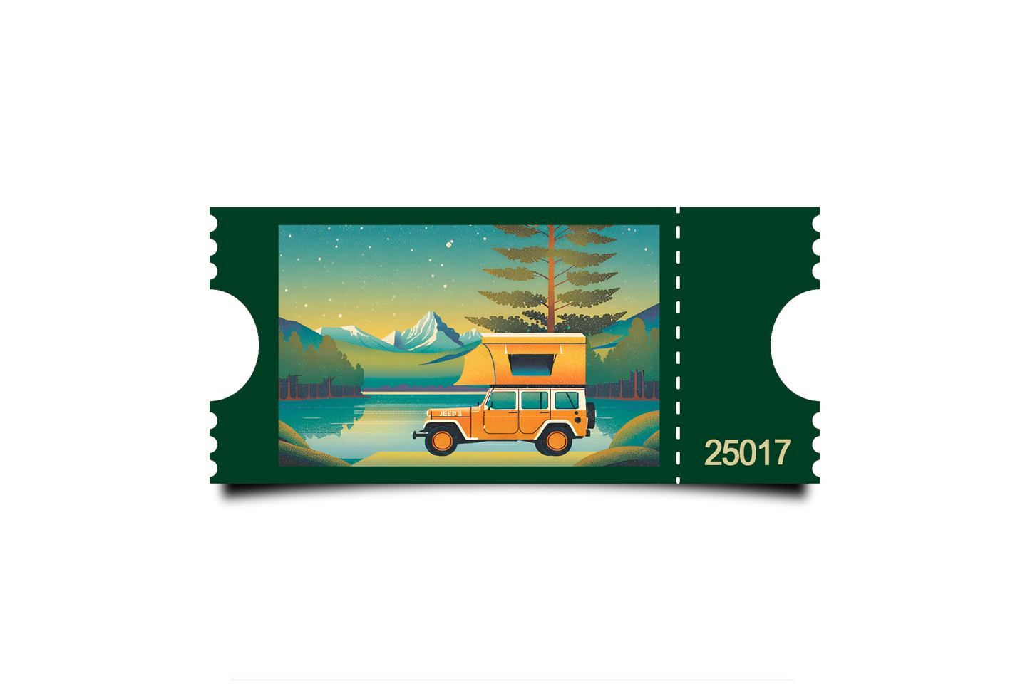 Boleto Ilustracion N 25017
