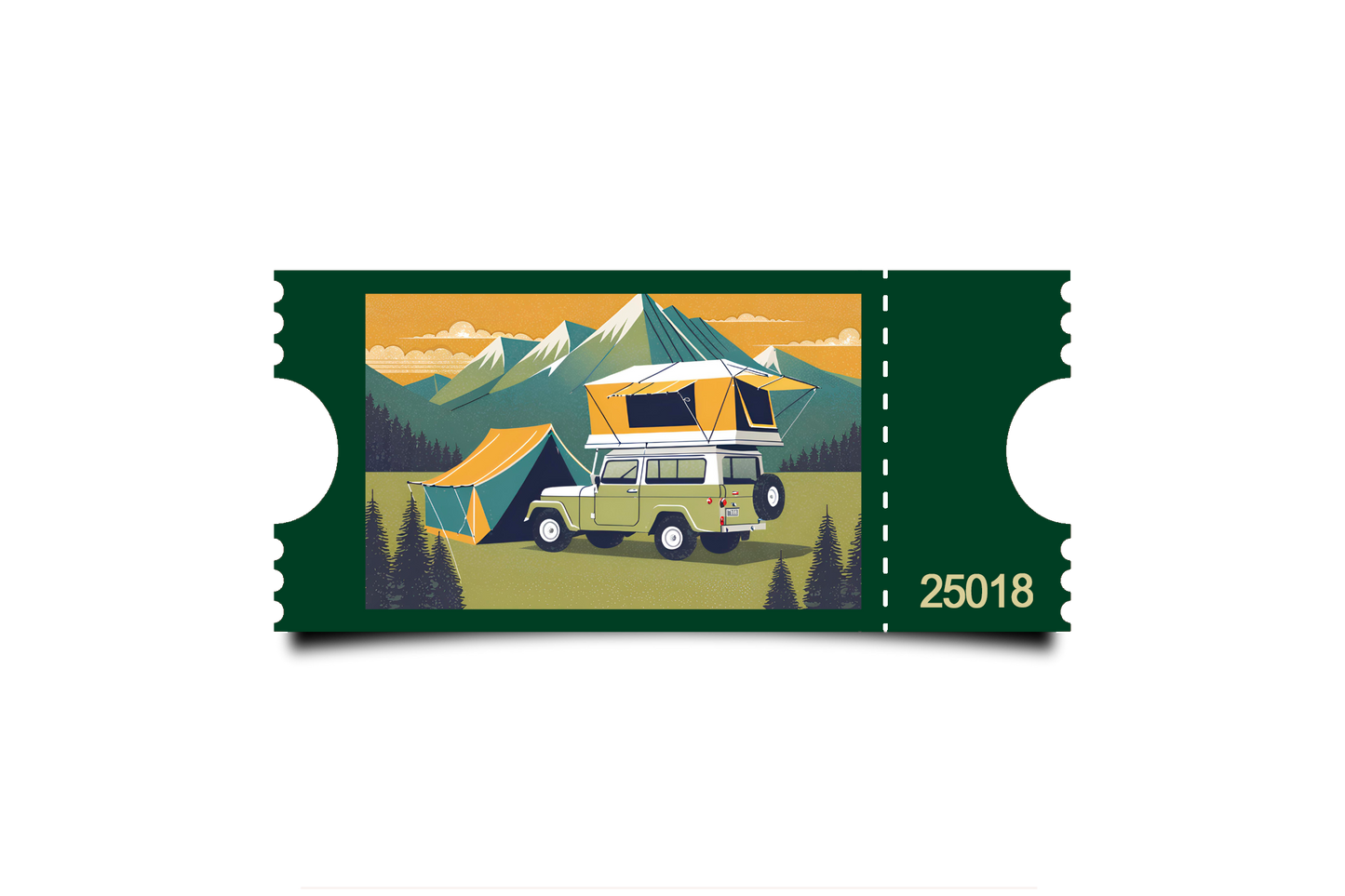Boleto Ilustracion N 25018