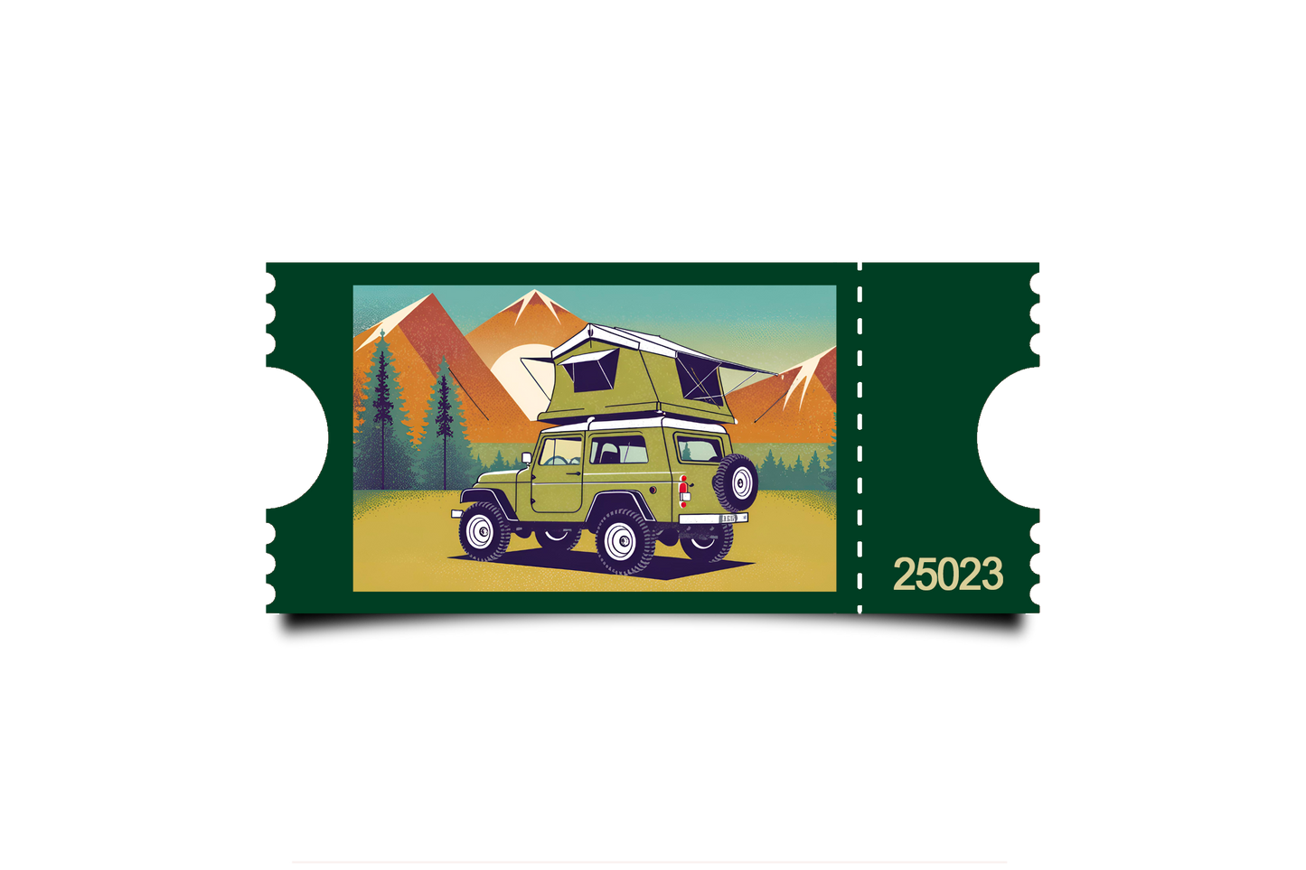 Boleto Ilustracion N 25023