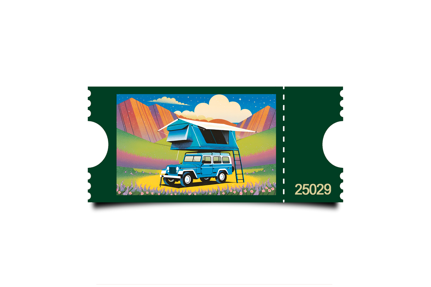 Boleto Ilustracion N 25029