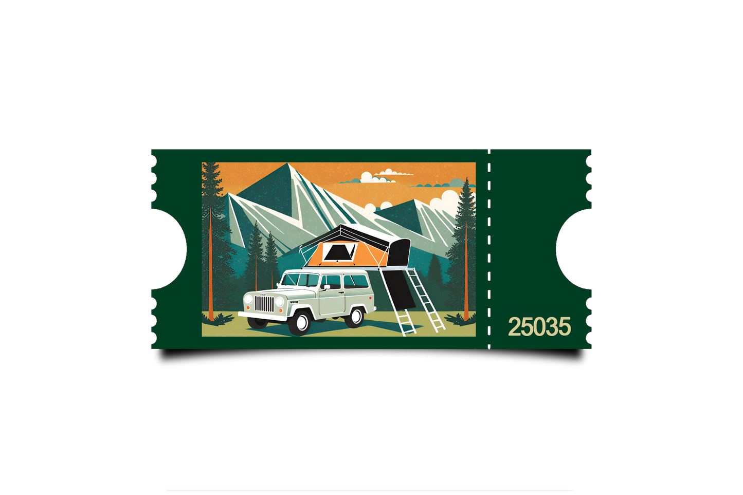Boleto Ilustracion N 25035