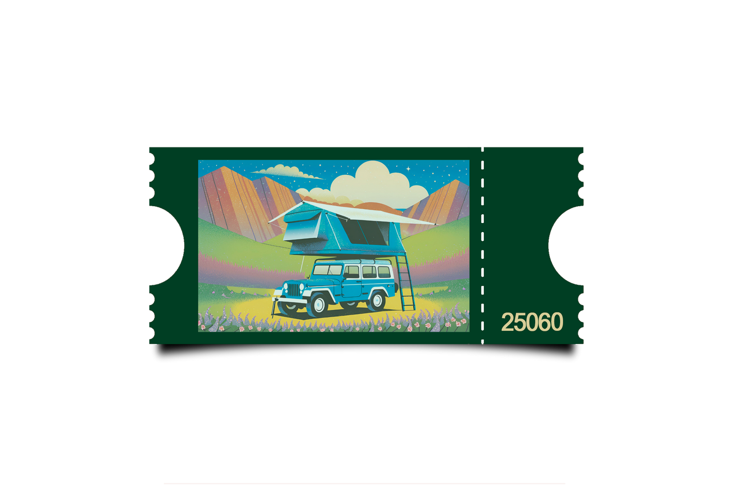 Boleto Ilustracion N 25060