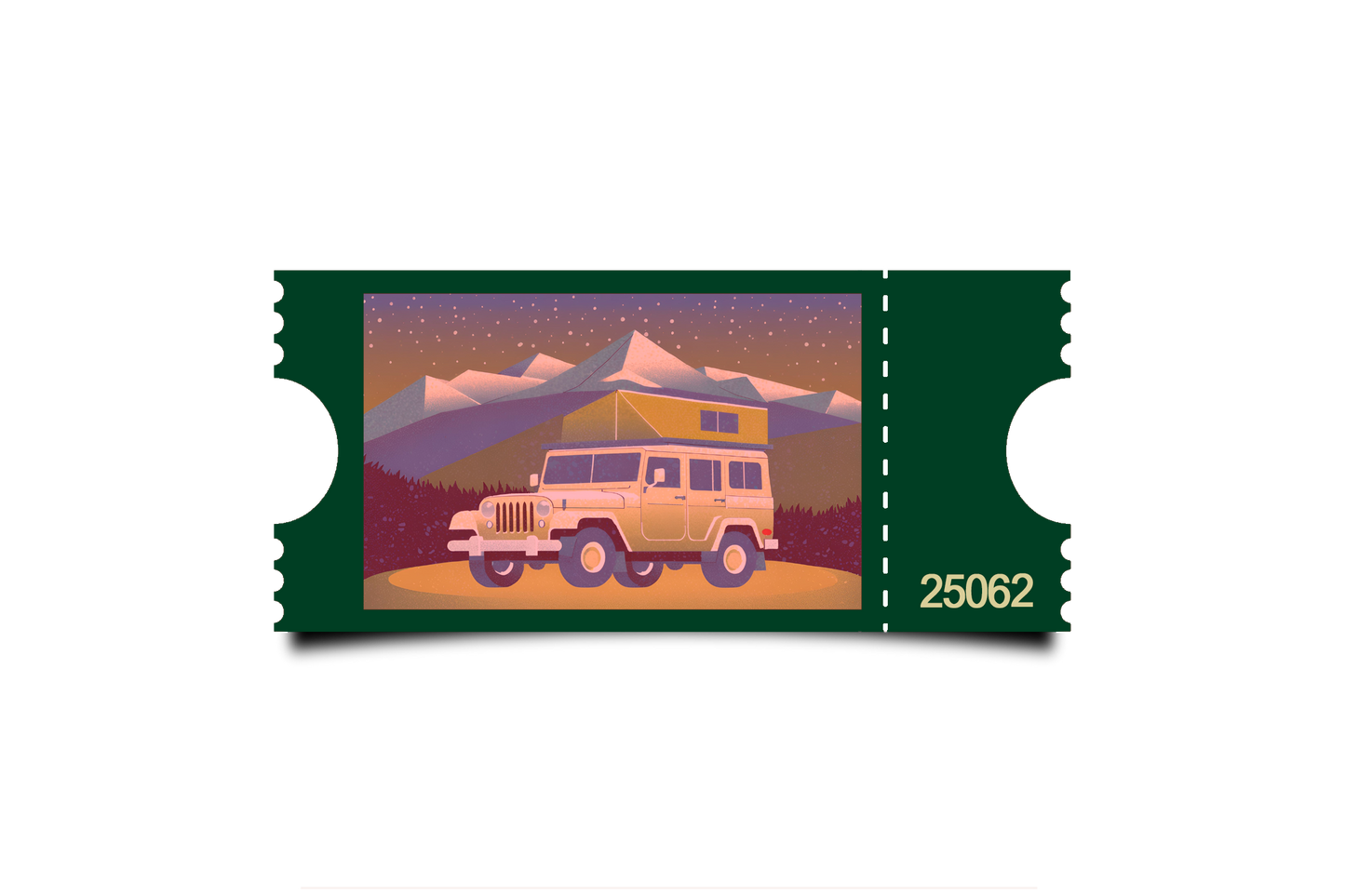 Boleto Ilustracion N 25062