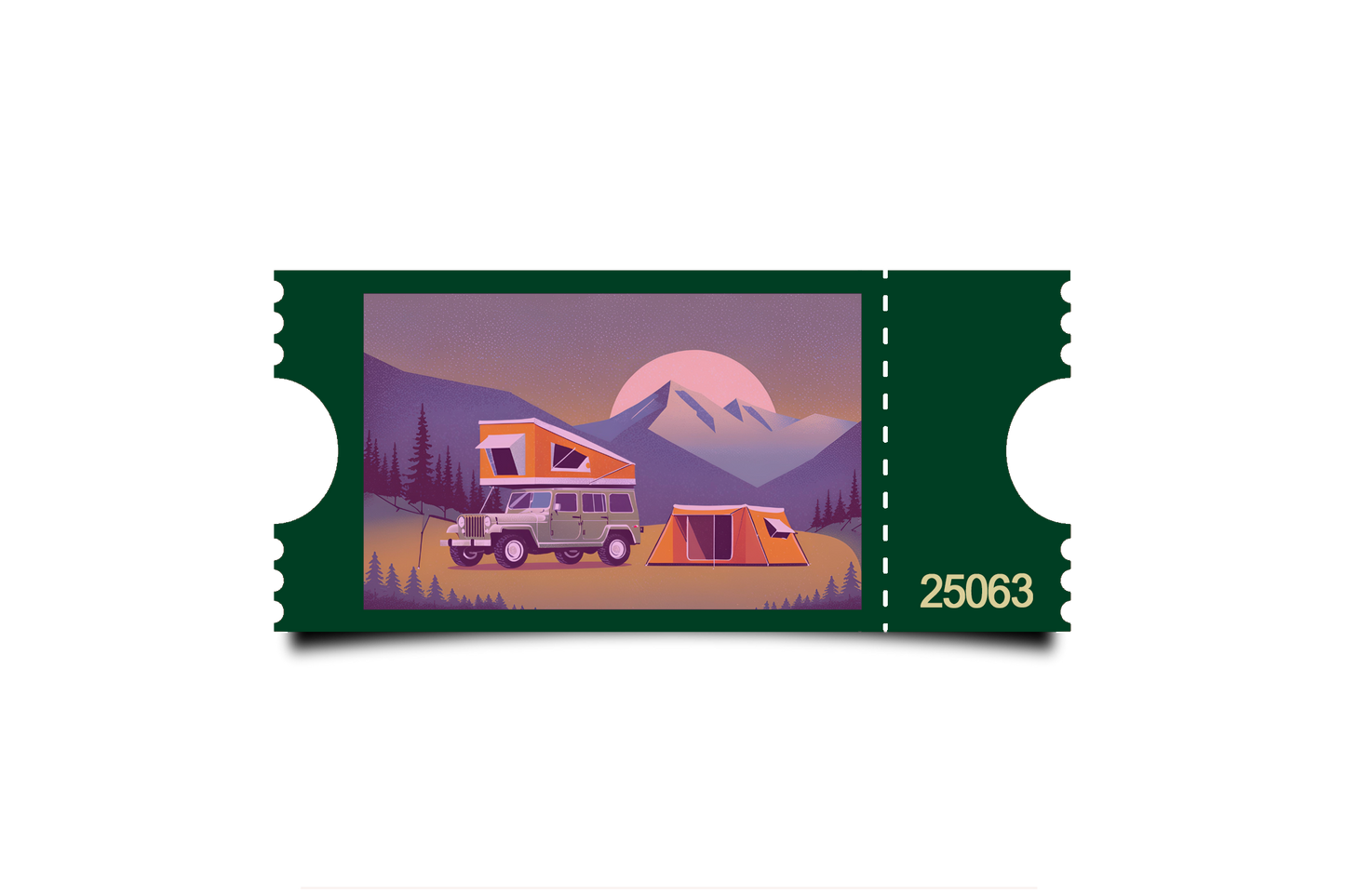 Boleto Ilustracion N 25063