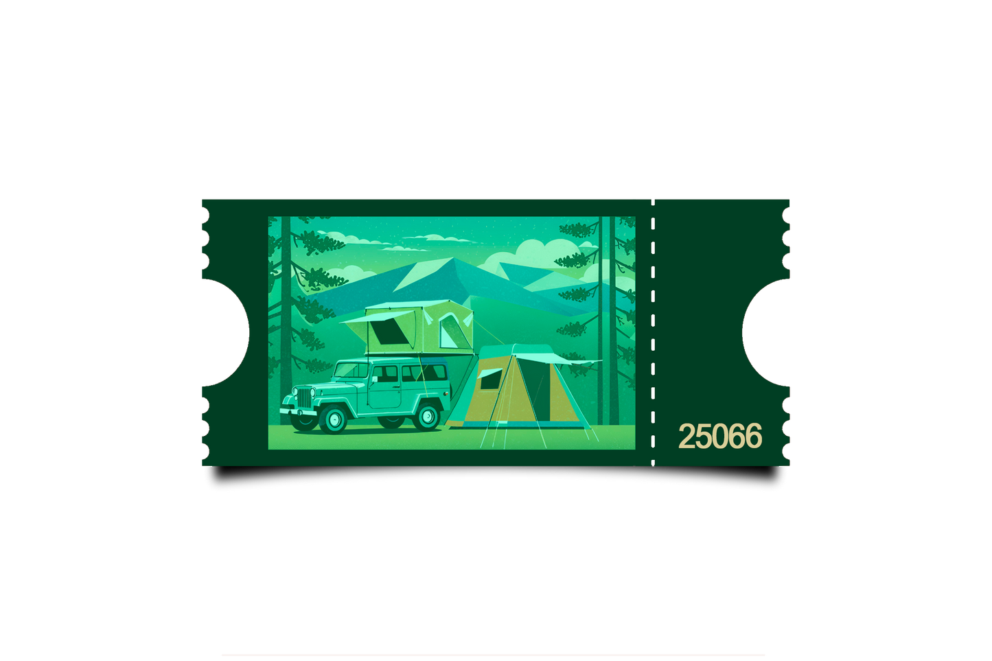 Boleto Ilustracion N 25066