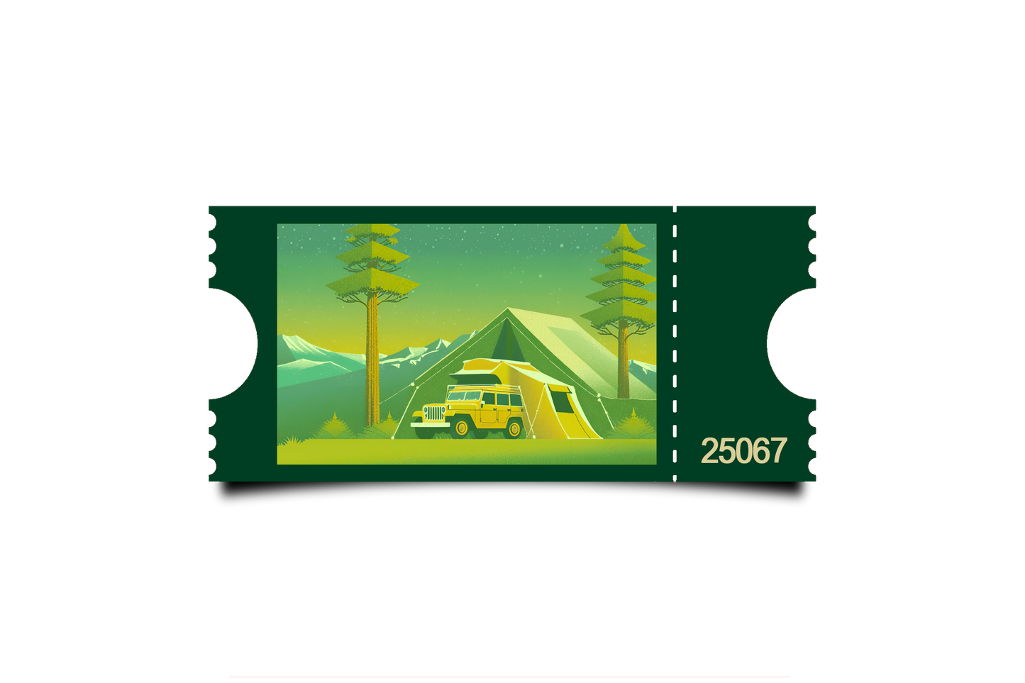 Boleto Ilustracion N 25067