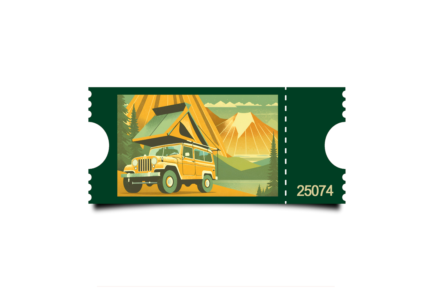 Boleto Ilustracion N 25074