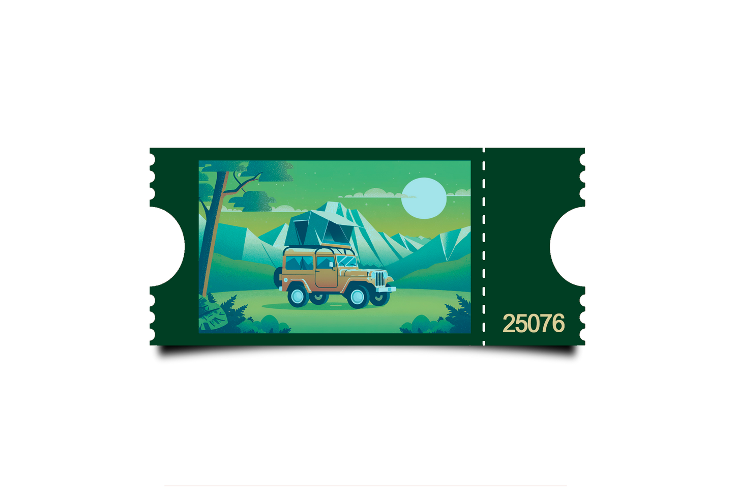 Boleto Ilustracion N 25076