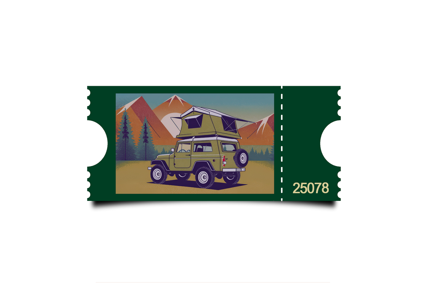 Boleto Ilustracion N 25078