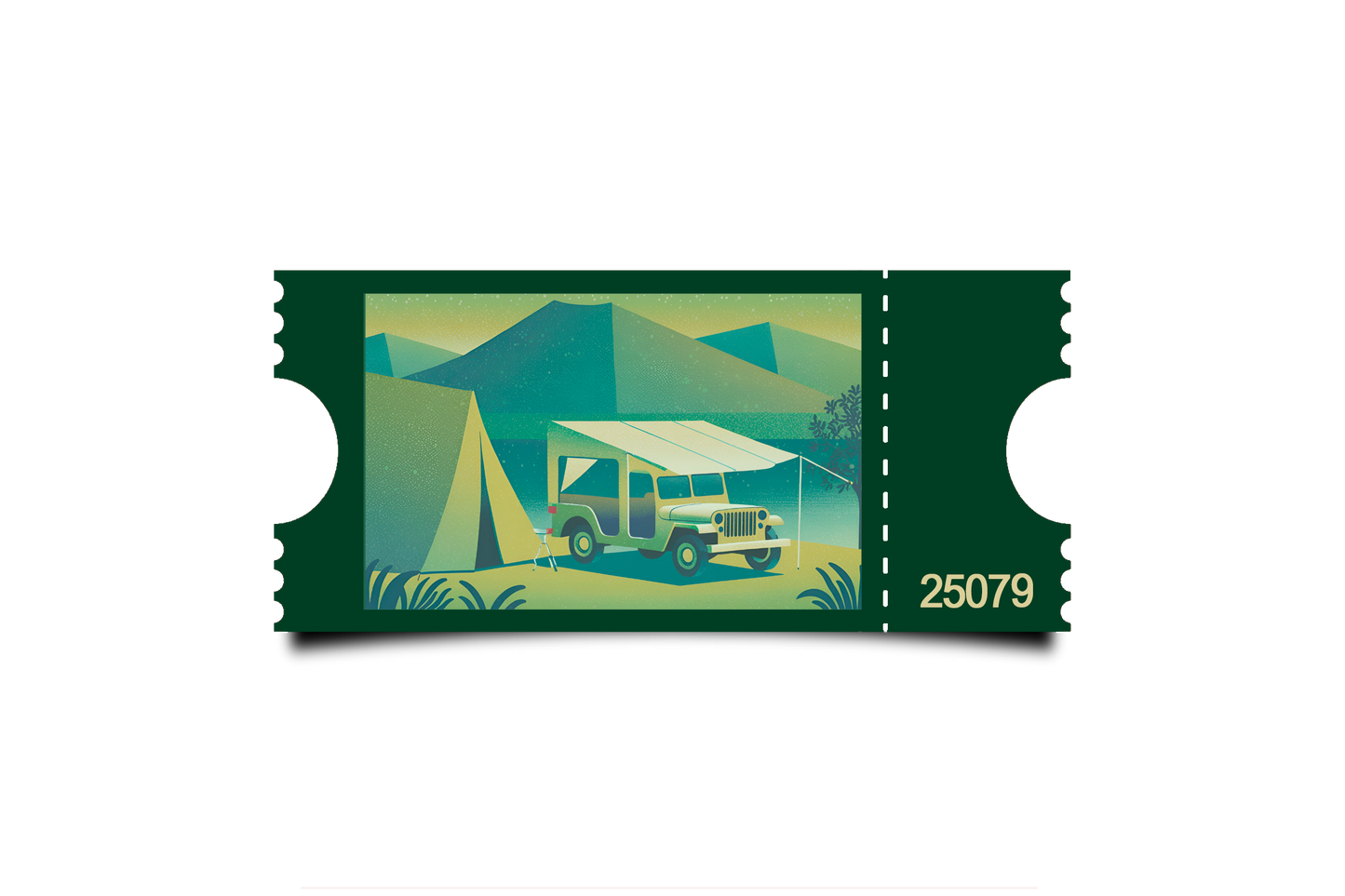 Boleto Ilustracion N 25079