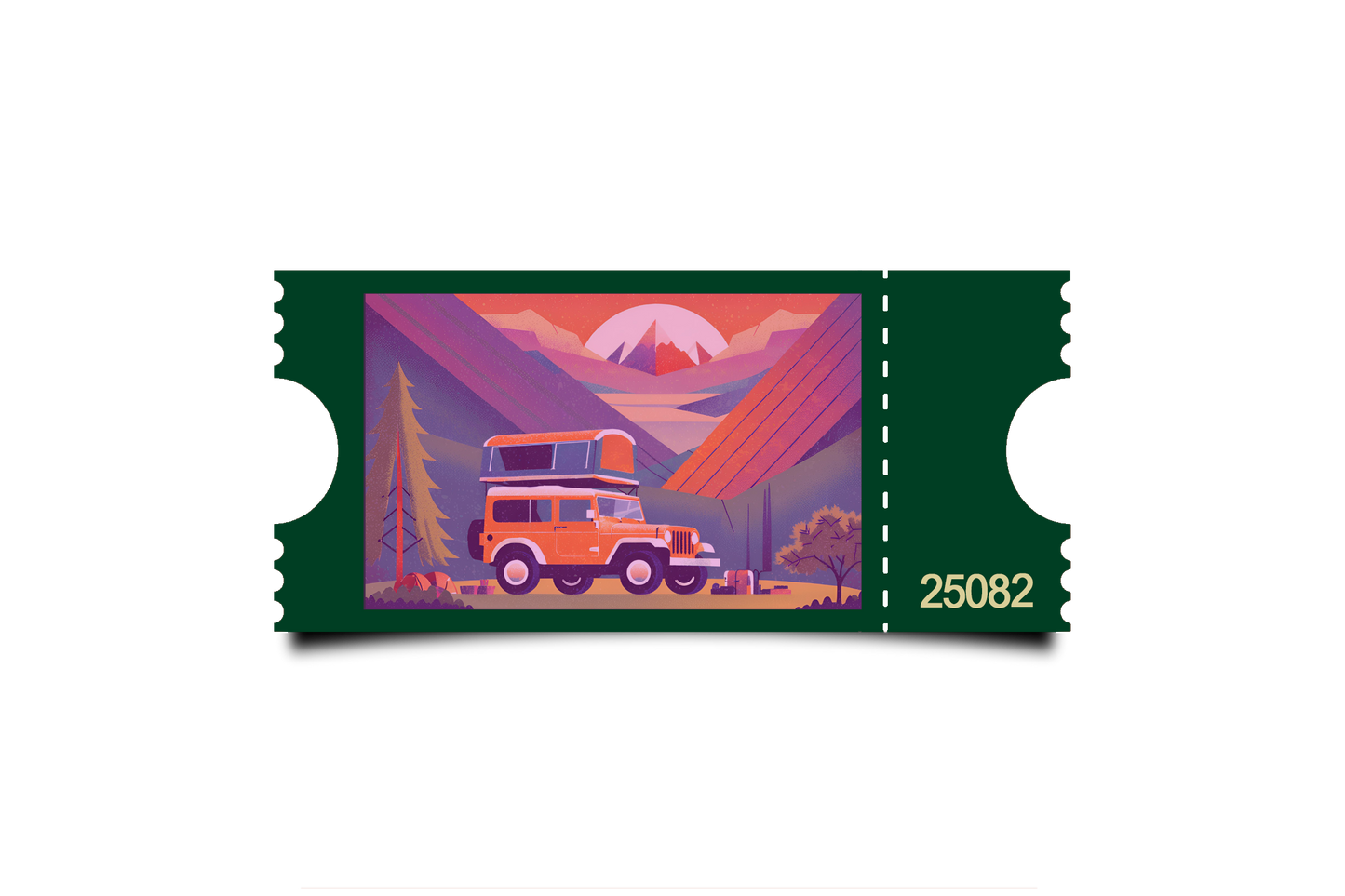 Boleto Ilustracion N 25082