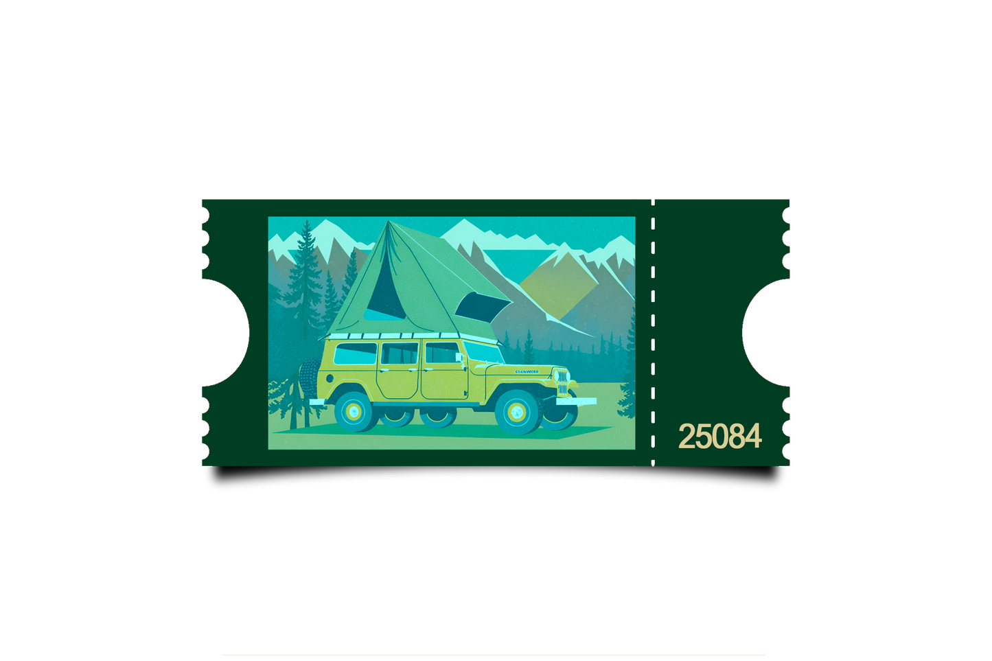 Boleto Ilustracion N 25084