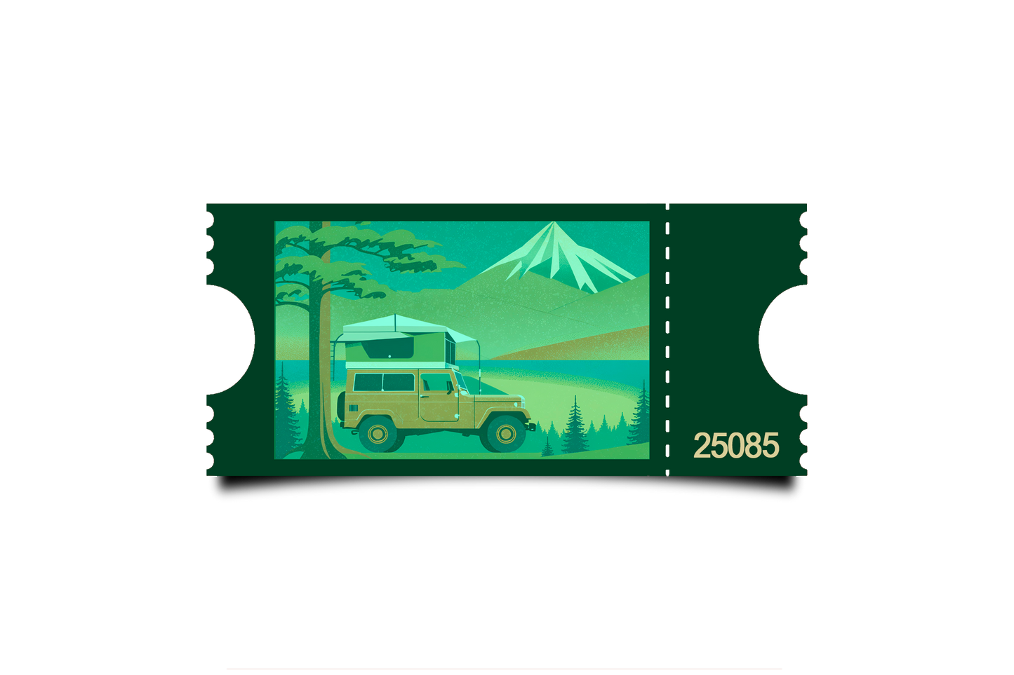 Boleto Ilustracion N 25085