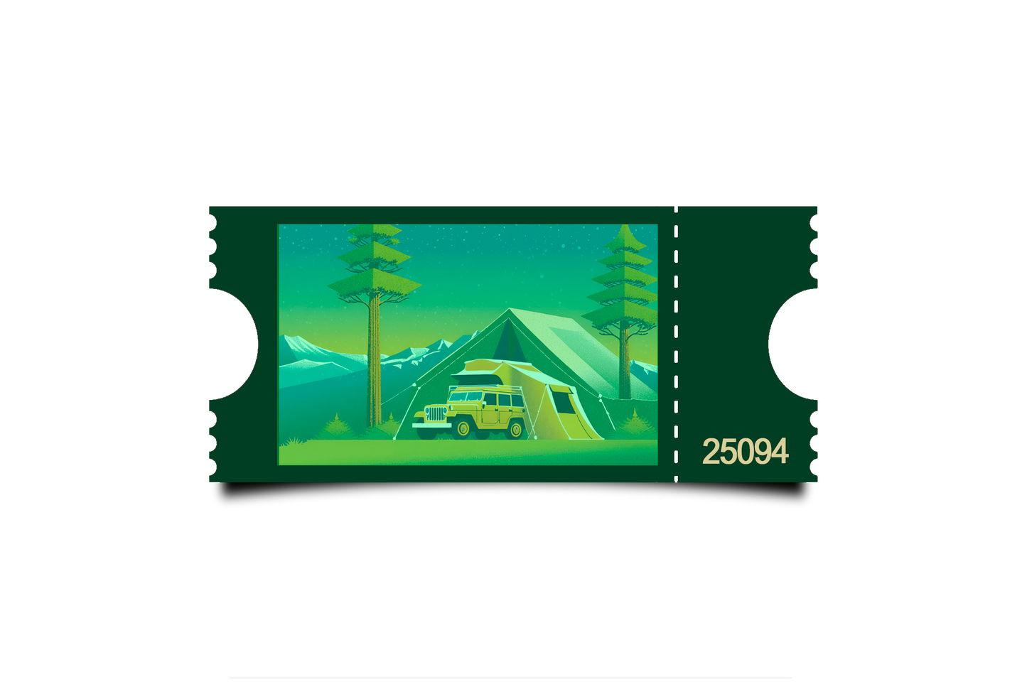 Boleto Ilustracion N 25094