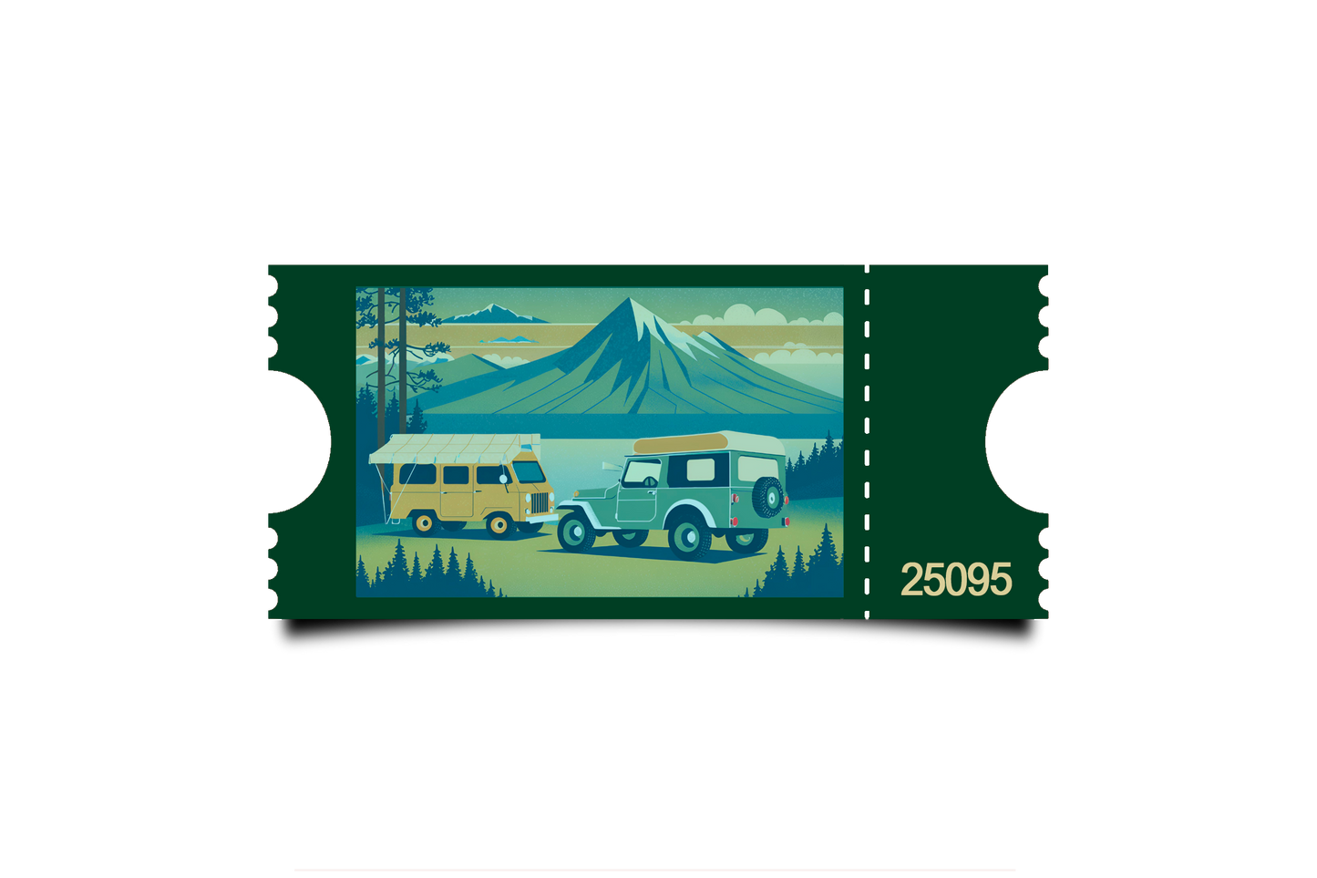 Boleto Ilustracion N 25095