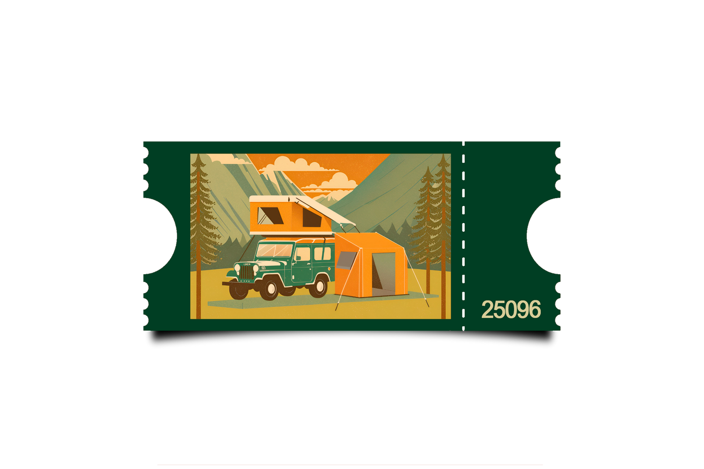 Boleto Ilustracion N 25096