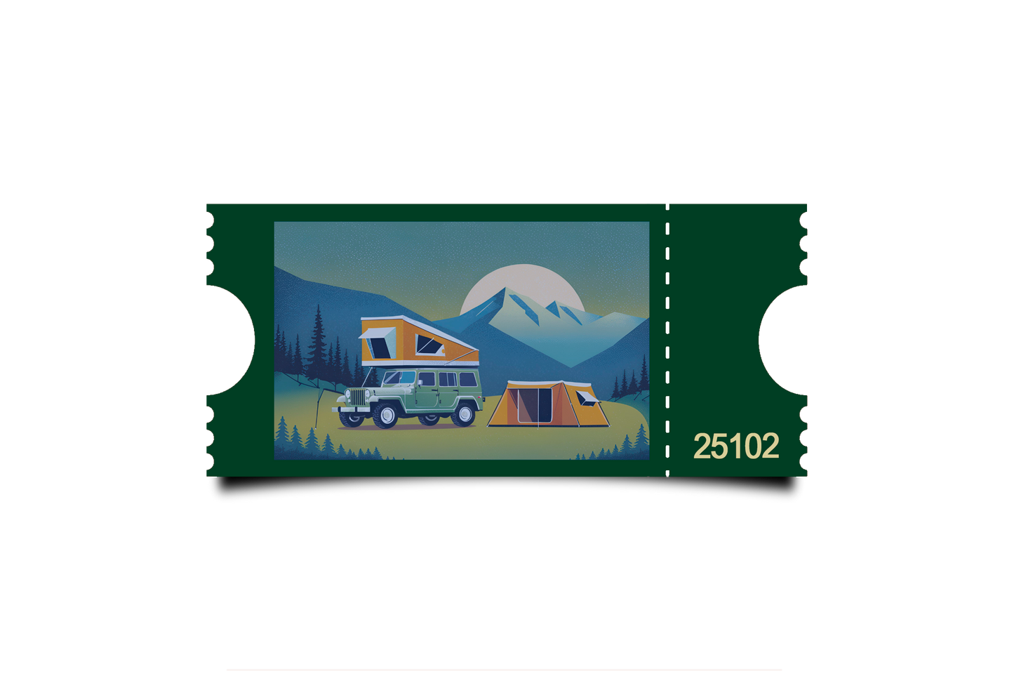 Boleto Ilustracion N 25102