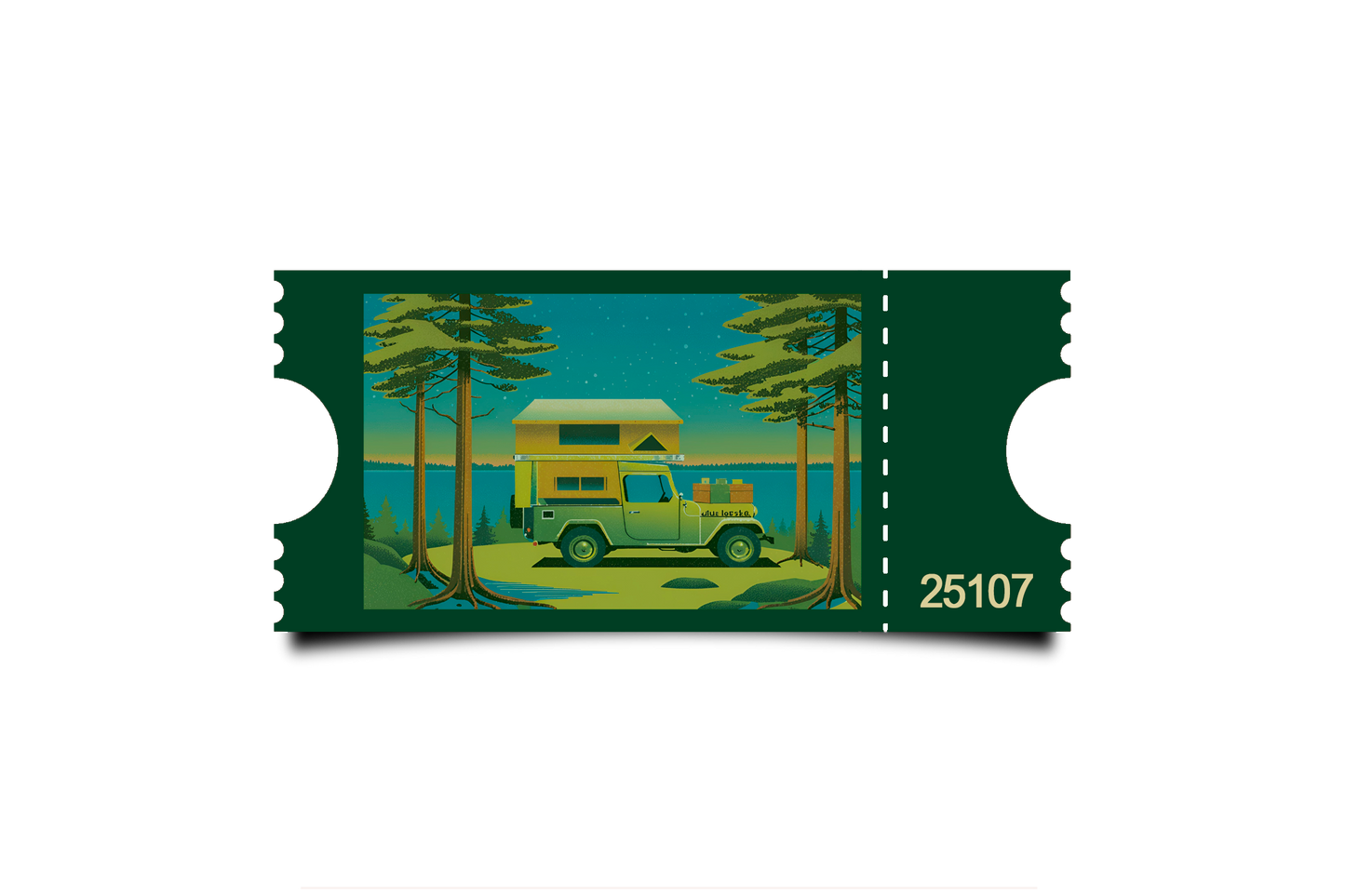 Boleto Ilustracion N 25107