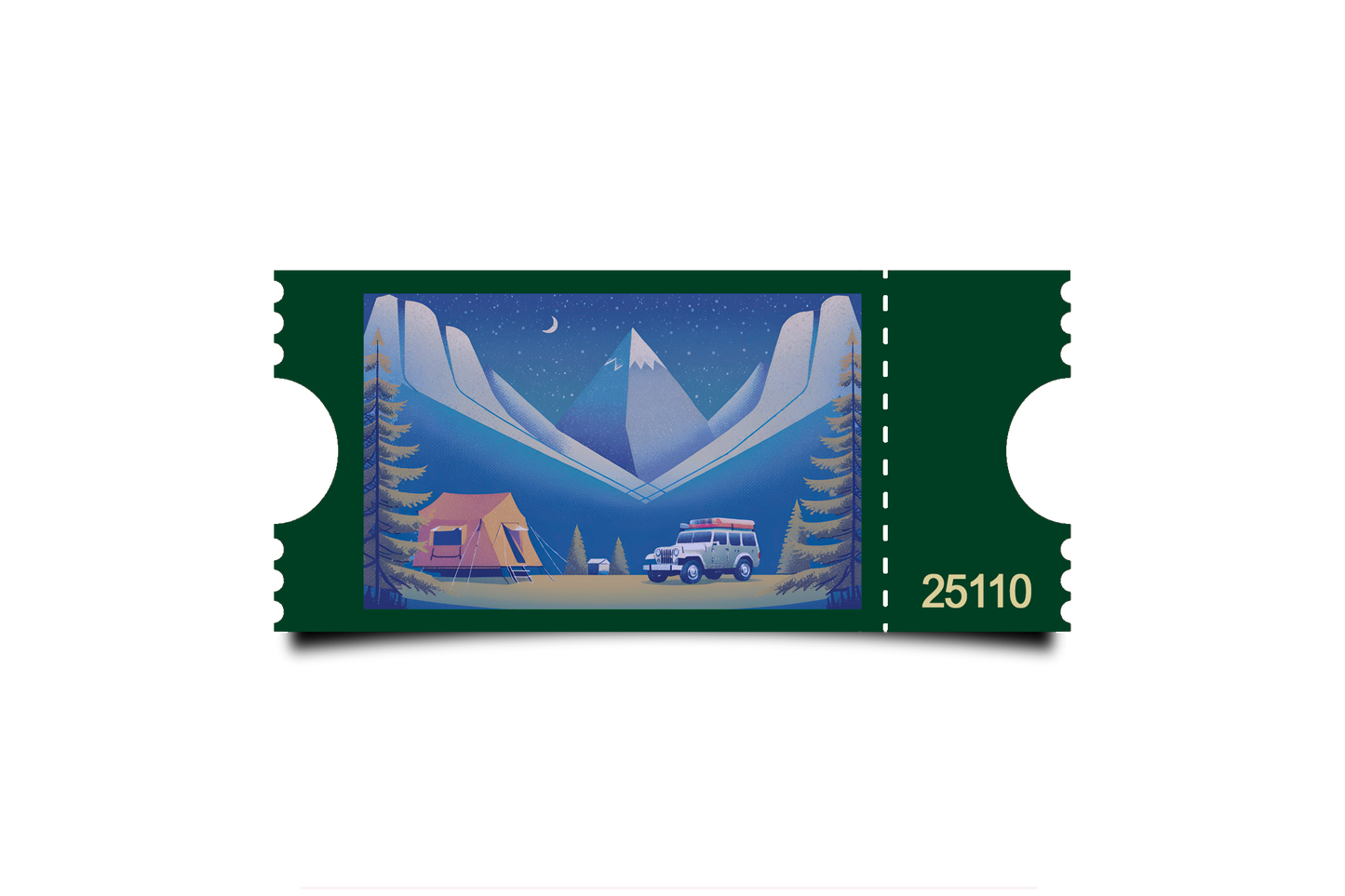Boleto Ilustracion N 25110