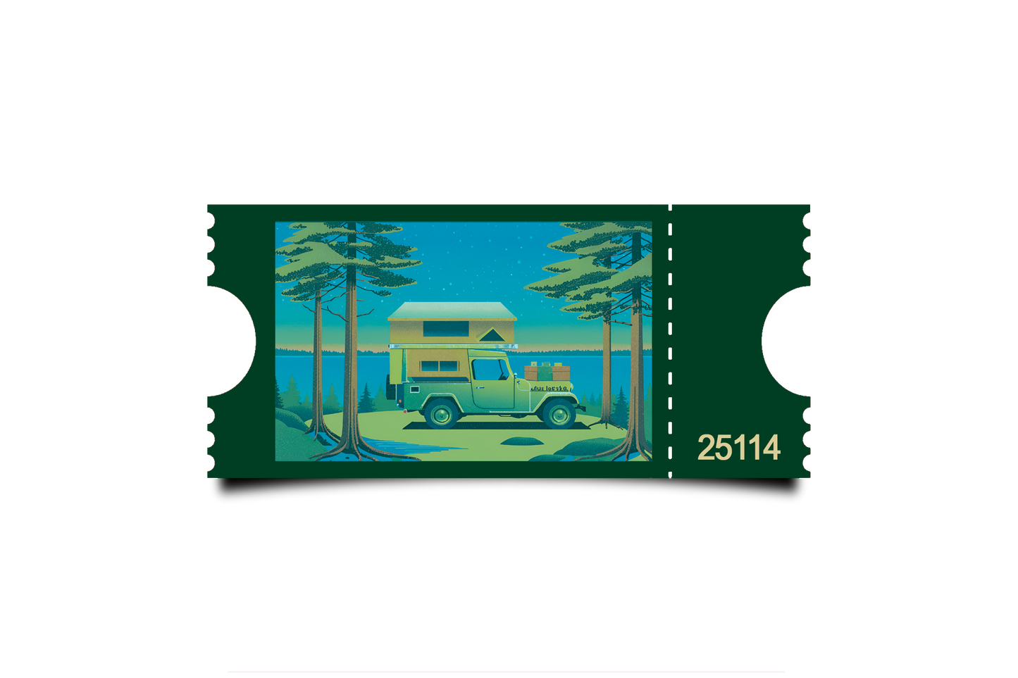 Boleto Ilustracion N 25114
