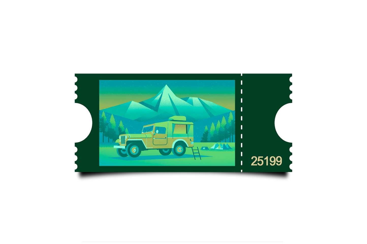 Boleto Ilustracion N 25199