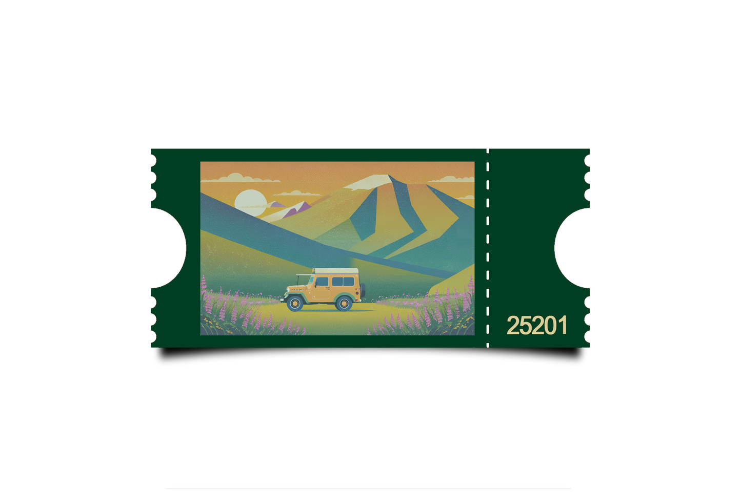 Boleto Ilustracion N 25201