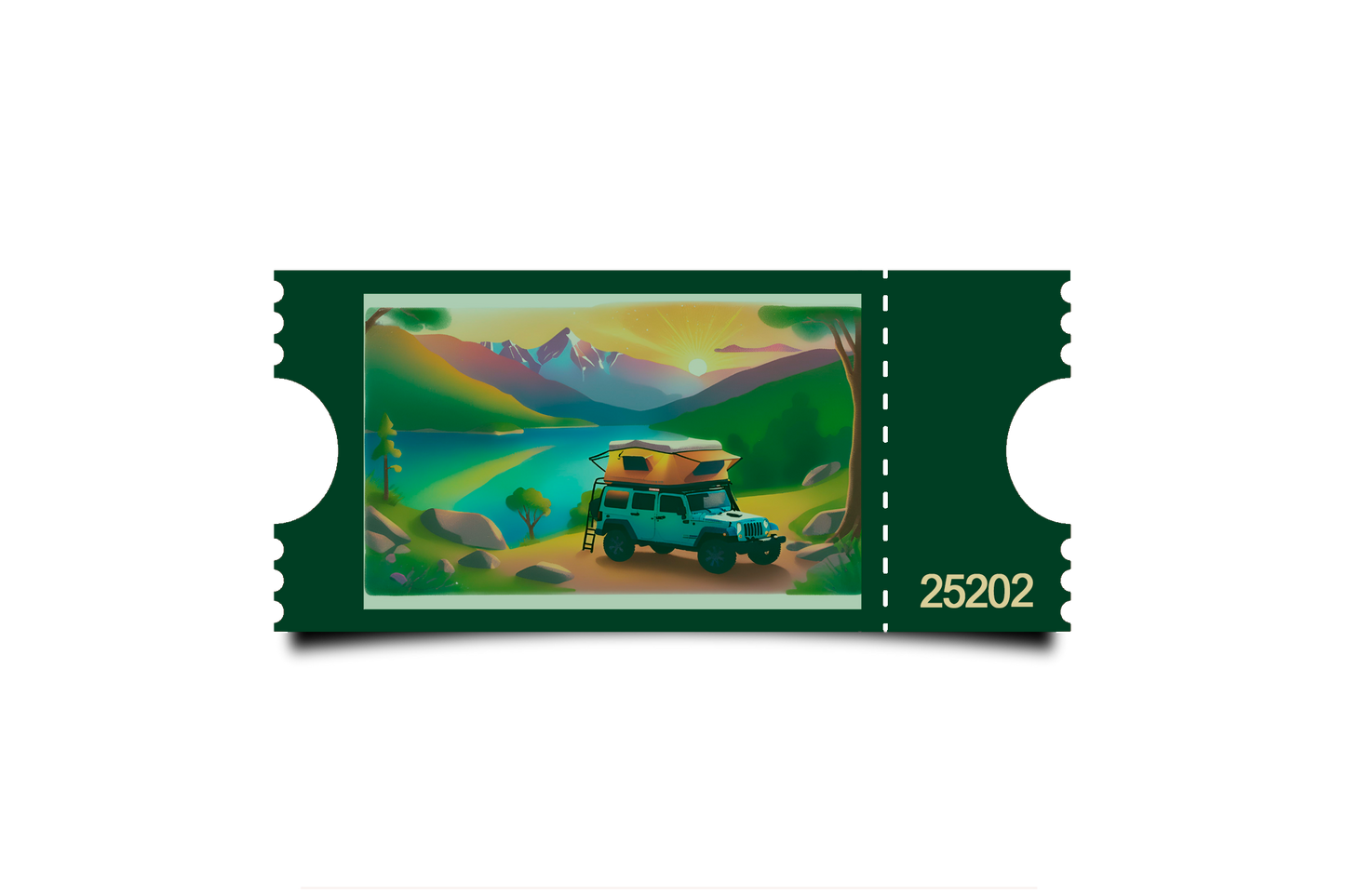 Boleto Ilustracion N 25202
