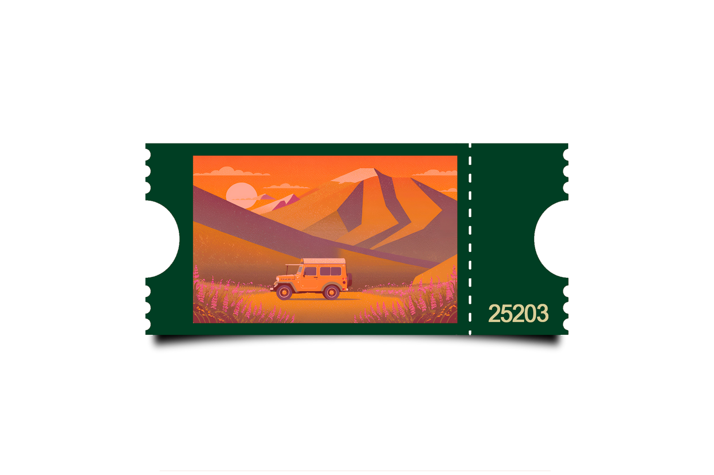 Boleto Ilustracion N 25203