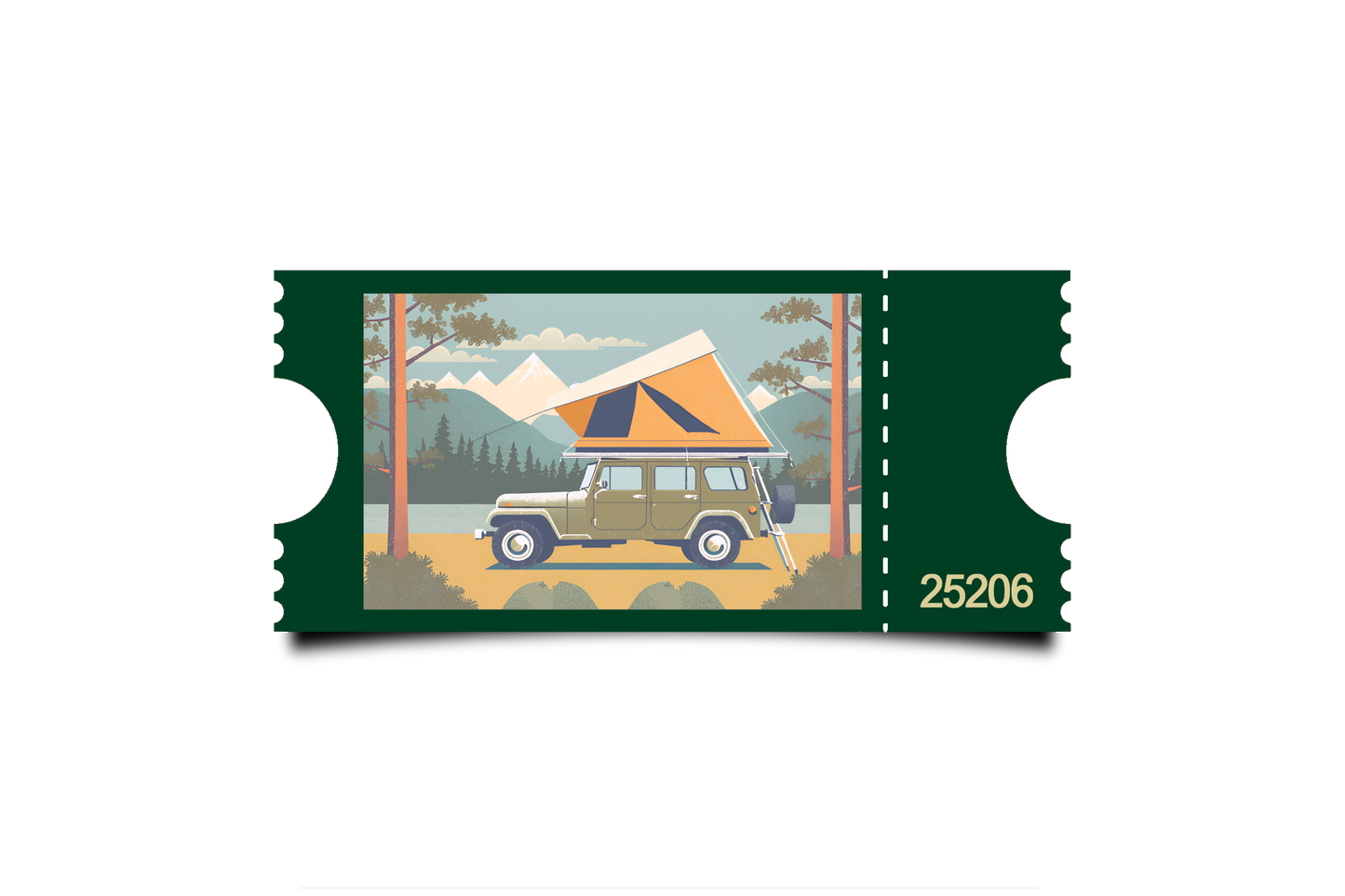 Boleto Ilustracion N 25206