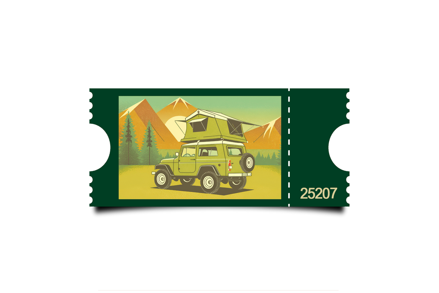 Boleto Ilustracion N 25207
