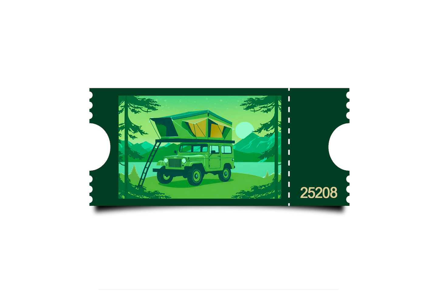 Boleto Ilustracion N 25208