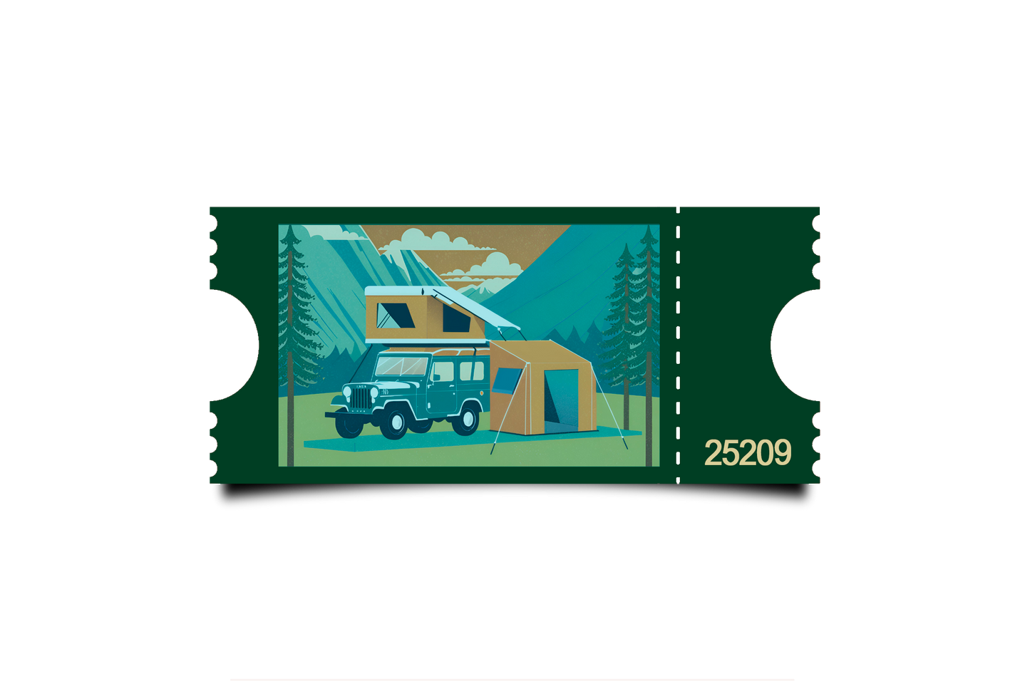 Boleto Ilustracion N 25209