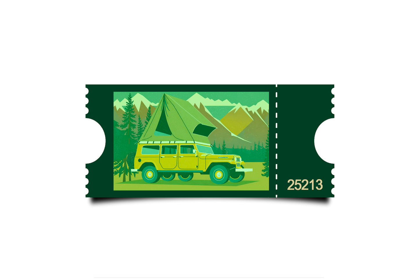 Boleto Ilustracion N 25213