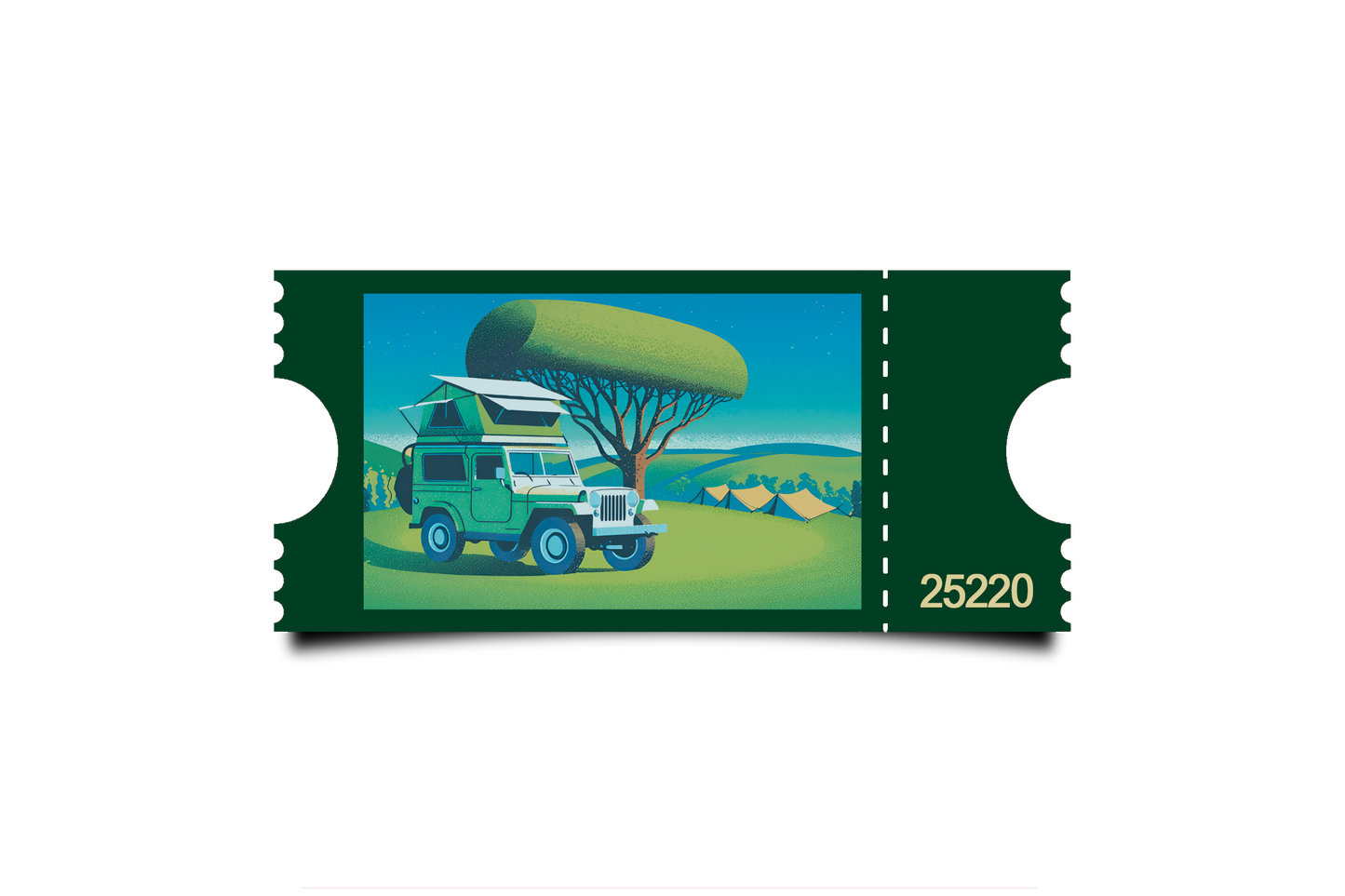 Boleto Ilustracion N 25220