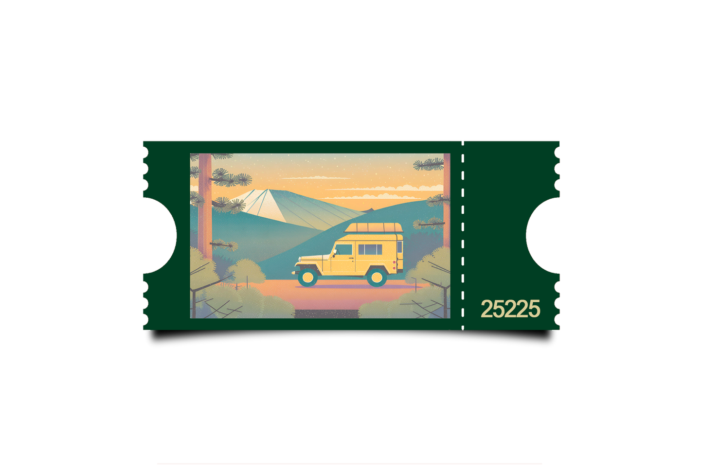 Boleto Ilustracion N 25225