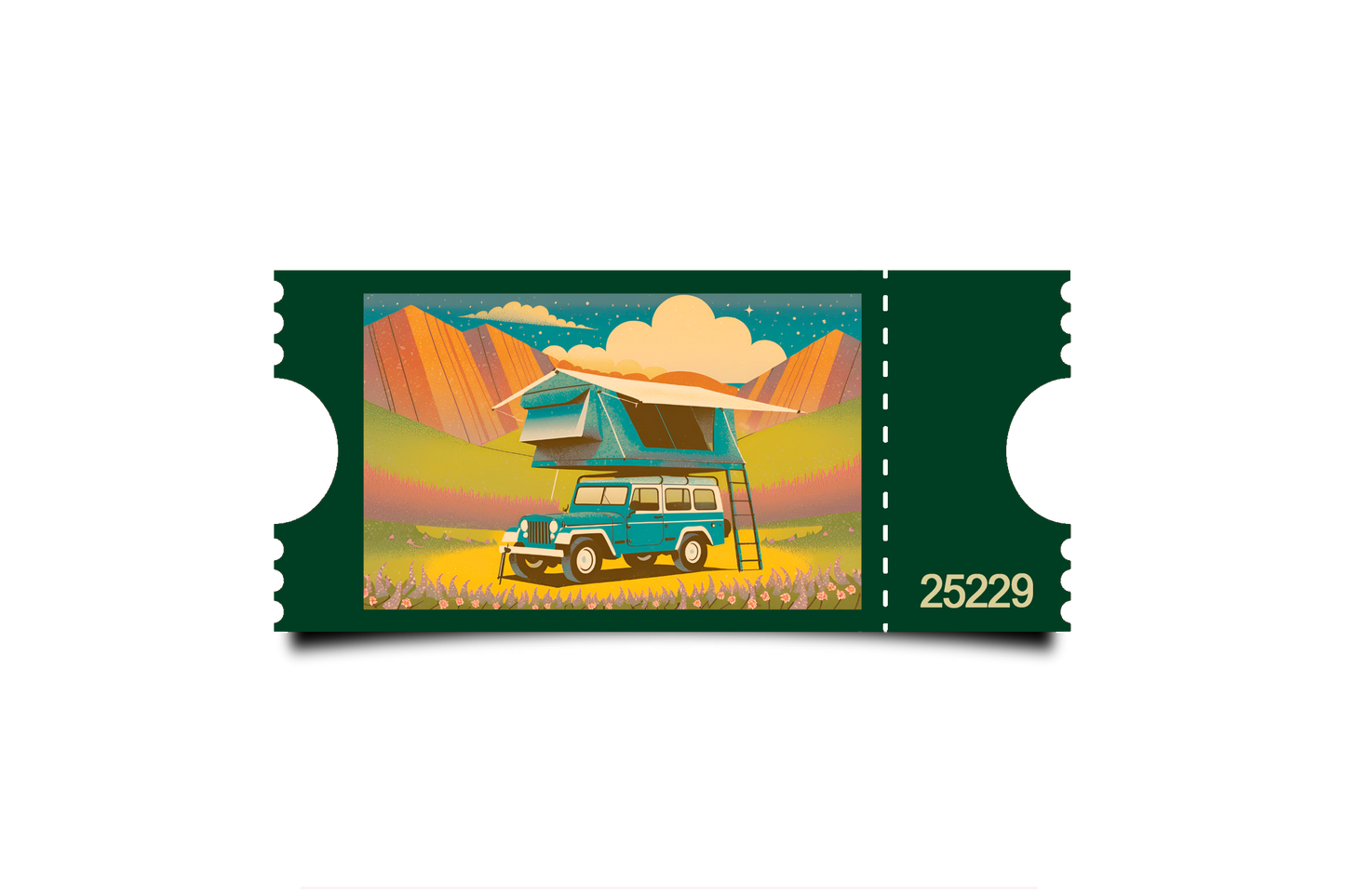 Boleto Ilustracion N 25229