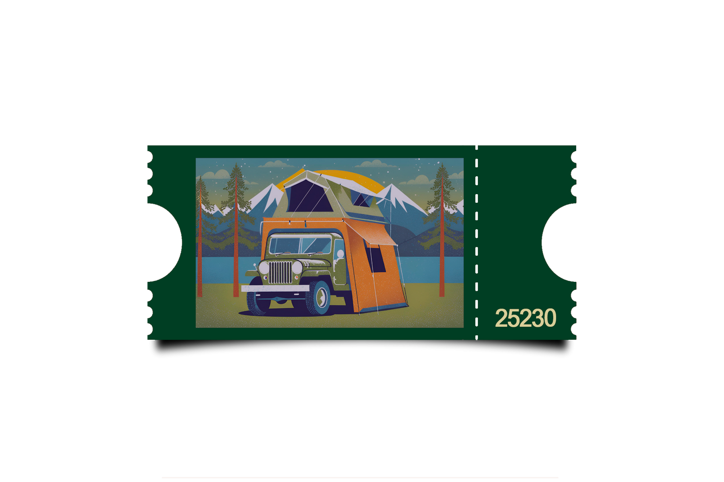 Boleto Ilustracion N 25230