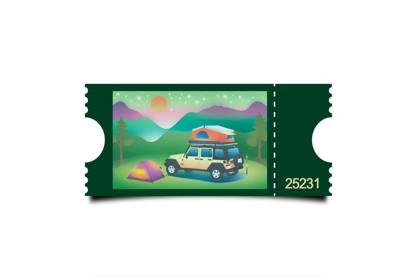 Boleto Ilustracion N 25231