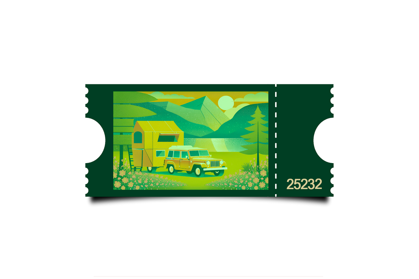 Boleto Ilustracion N 25232