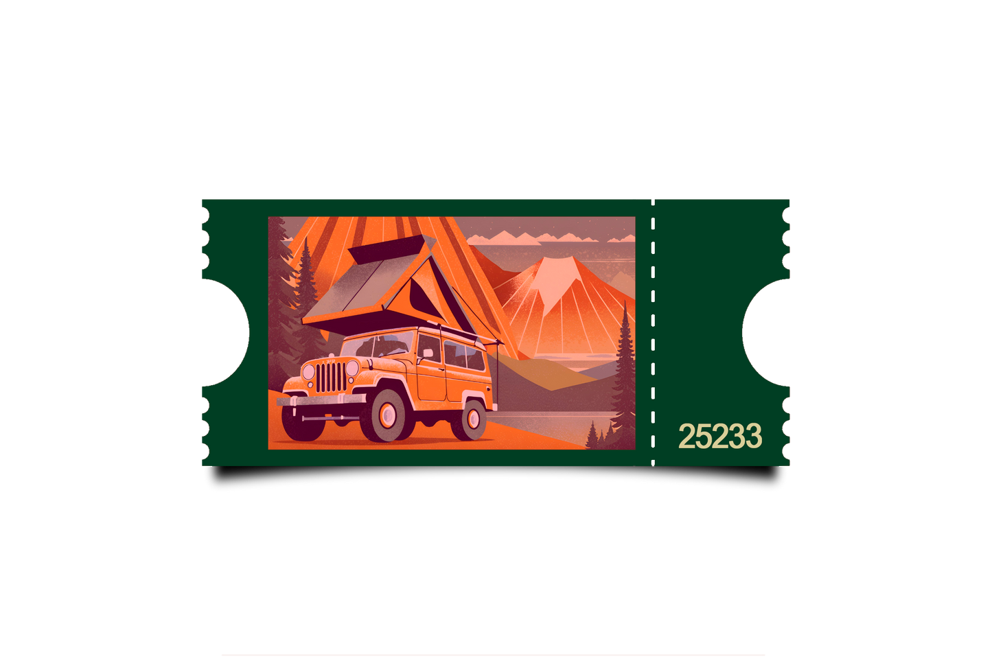 Boleto Ilustracion N 25233