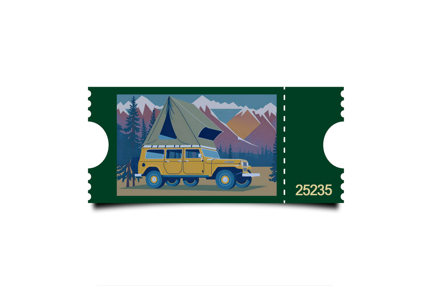 Boleto Ilustracion N 25235