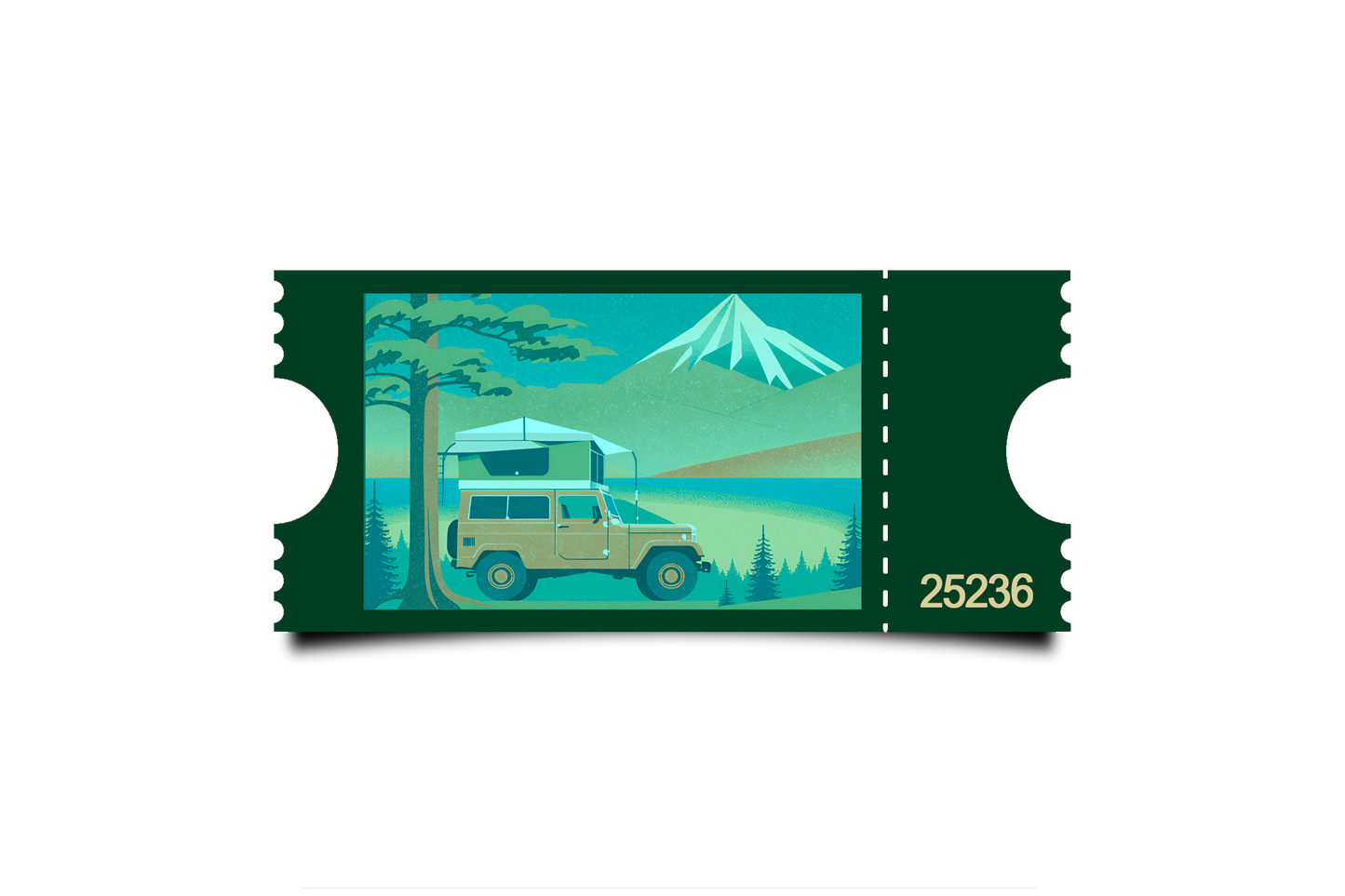 Boleto Ilustracion N 25236