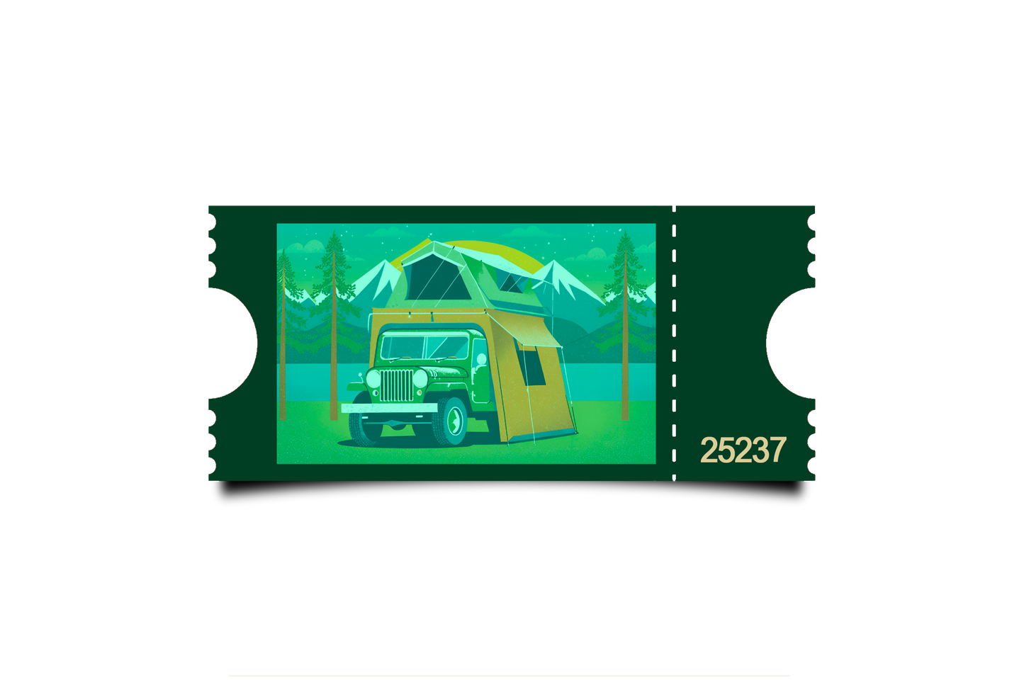 Boleto Ilustracion N 25237