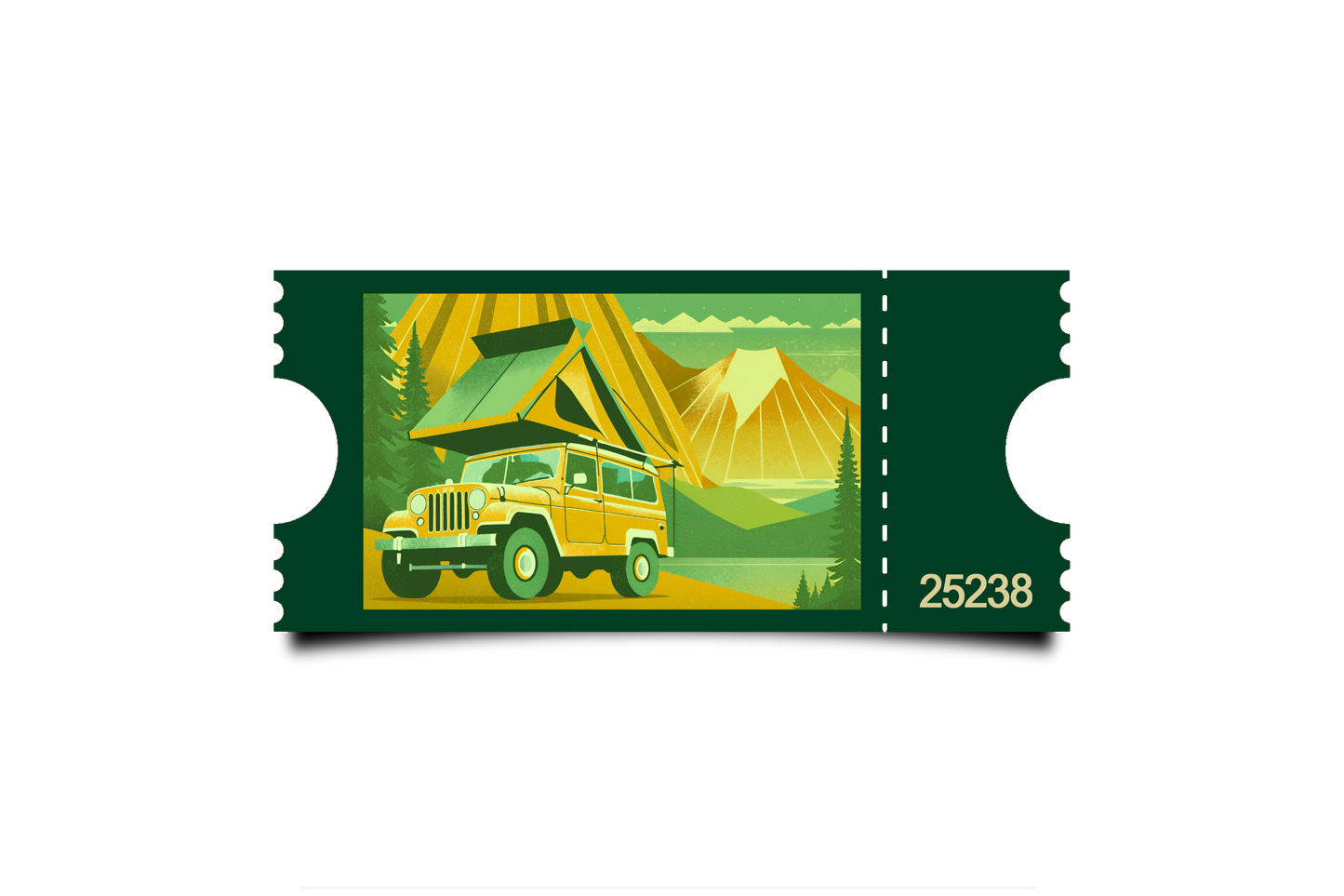 Boleto Ilustracion N 25238