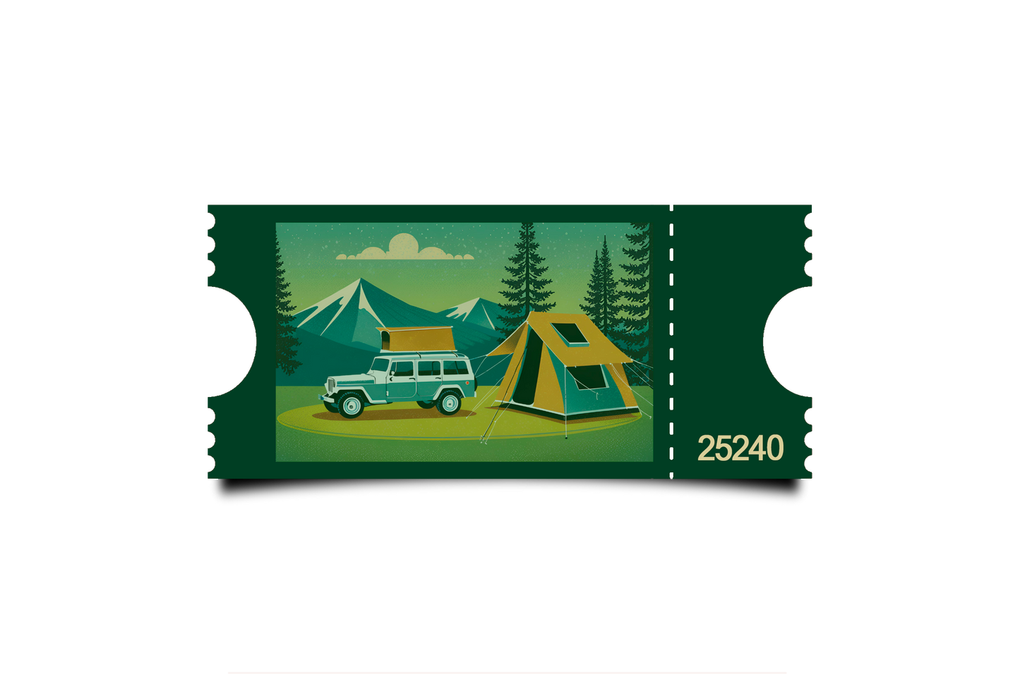 Boleto Ilustracion N 25240